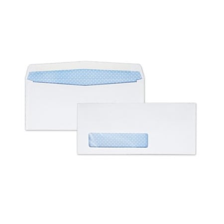 Quality Park QualityPrk, WINDOW ENVELOPE, No 9, COMMERCIAL FLAP, GUMMED CLOSURE, 3.88 X 8.88, WHITE, 500PK 21212